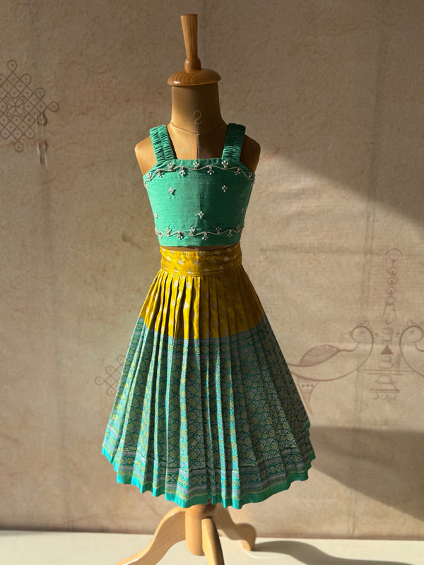 Esha - Crop Top and Skirt Occasion Edit
