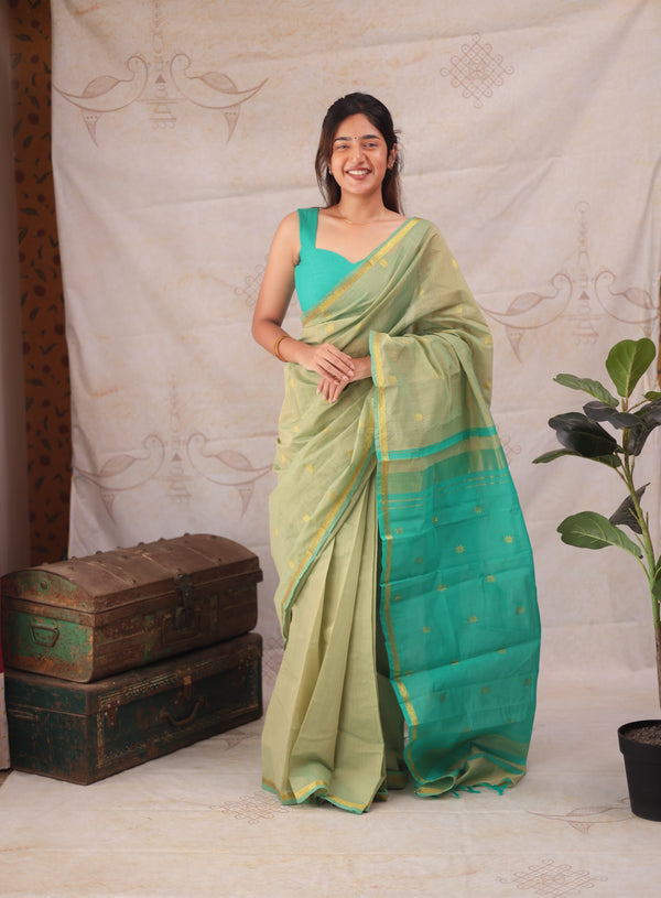 Maheshwari Silk Cotton Saree