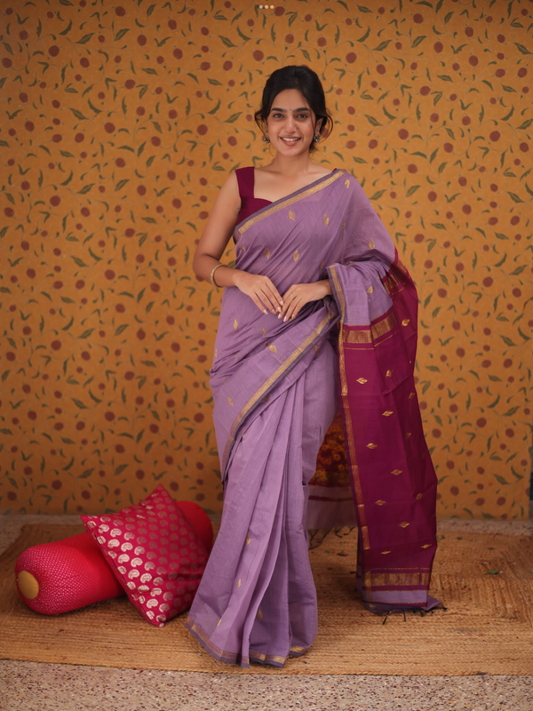 Maheshwari Silk Cotton Saree