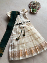 Veldhari Kids Halfsaree - Onam Edit