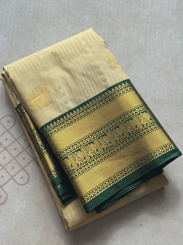 Semi Kanchi Silk Saree