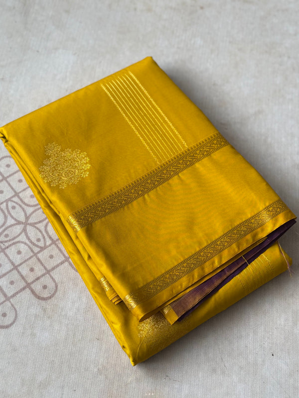 Semi Kanchi Silk Saree
