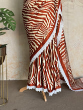 Modal Saree with Hakoba Lace Border