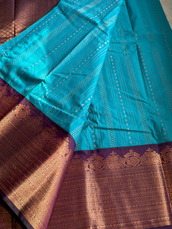 Semi Kanchi Silk Saree