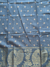 Sungudi x kalamkari Cotton Saree