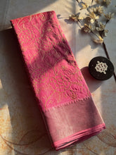 Mangalgiri Silk Chikankari Saree