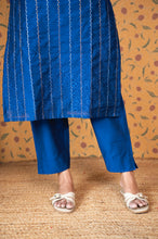 Dwaraka - Raw Silk 3-Piece Suit Set with Kalamkari Dupatta