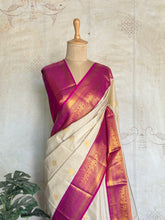 Semi Kanchi Silk Saree