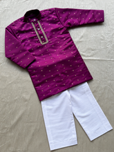 Milan - Raw Silk Kurta With Pants