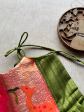 Kids Girl Dress - Paithani x Tussar Silk