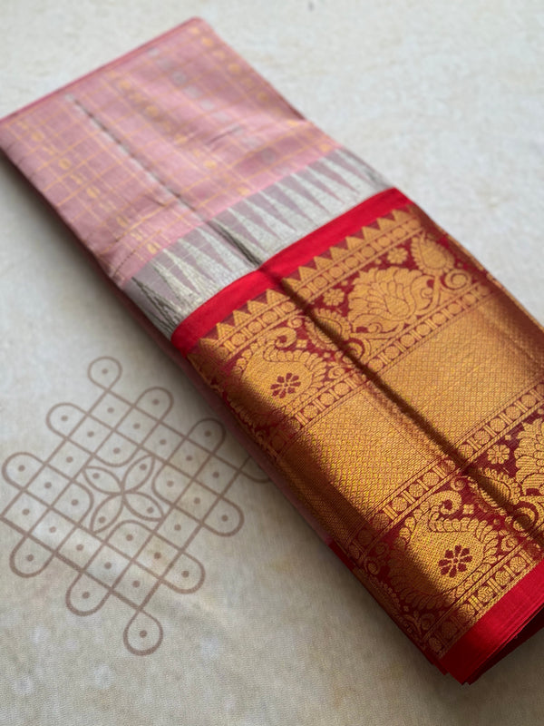 Kuppadam Silk Cotton Saree