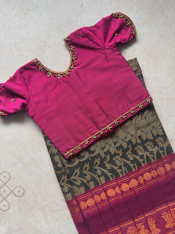 Sarvani - Crop top and Skirt