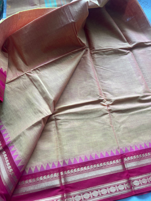 Chettinad Cotton Saree - Pongal Collection