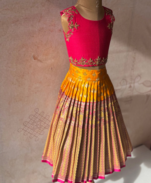 Esha - Crop Top and Skirt Occasion Edit
