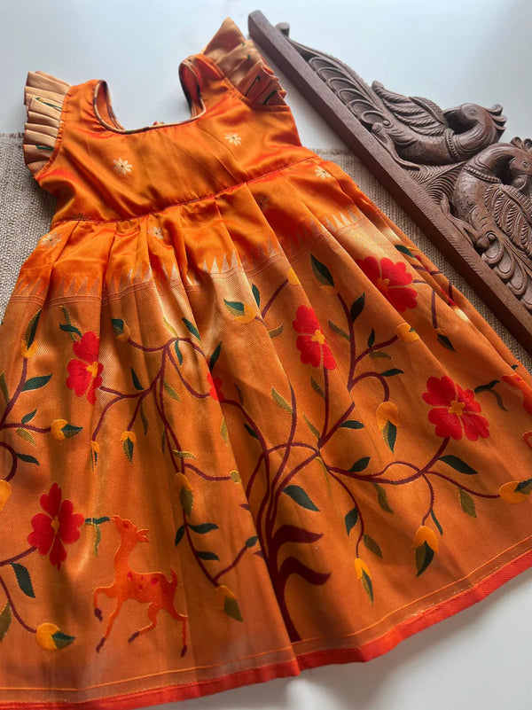 Paithani frock