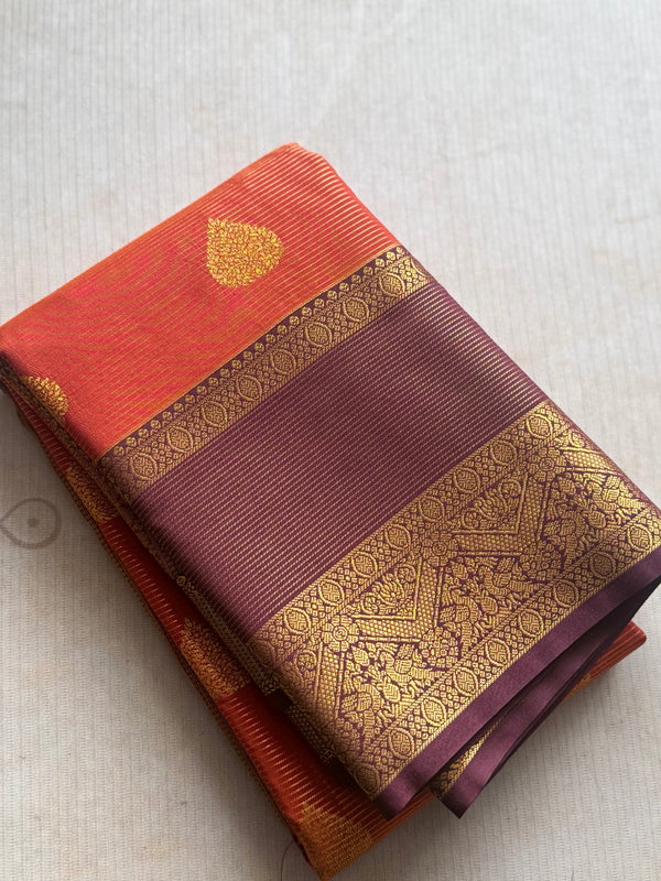 Semi Kanchi Silk Saree – Festive & Ethnic Wear