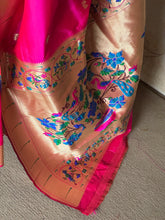 Paithani Saree with Peacock Buttas