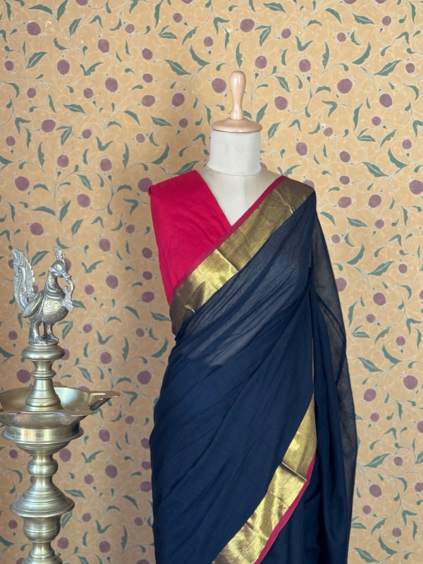 Mul Cotton Saree