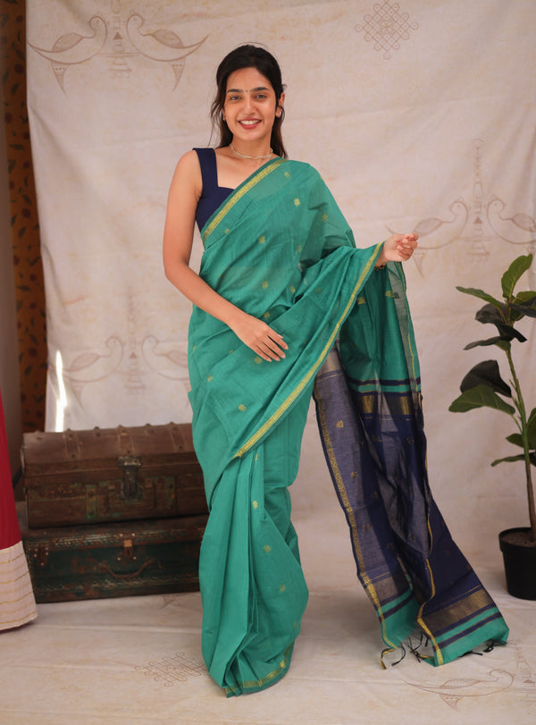 Maheshwari Silk Cotton Saree
