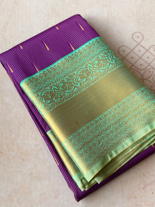 Semi Kanchi Silk Saree