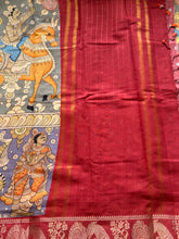 Sungudi x Kalamkari Cotton Saree