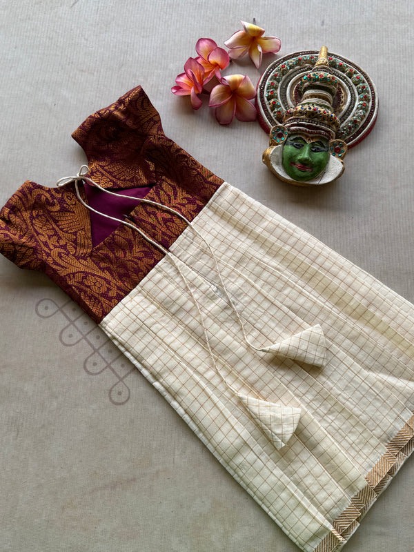 Vrusha Kids Dress - Onam Edit