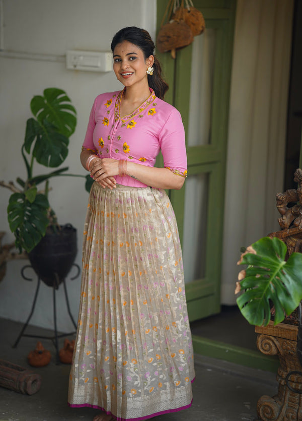 Devira - Women Top and Skirt Festive Edit