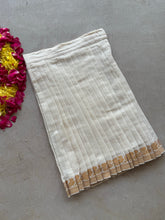 Rangamayi - Crop Top & Pure Cotton Pleated Skirt Set - Onam Edit