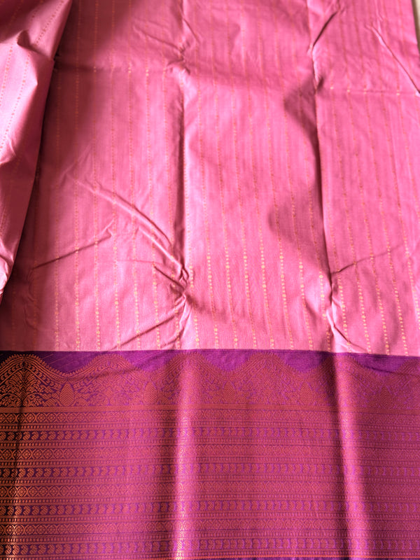 Semi Kanchi Silk Saree