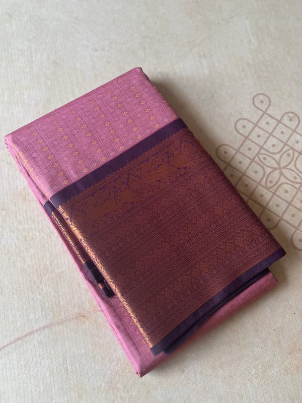 Semi Kanchi Silk Saree