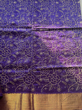 Mangalgiri Silk Chikankari Saree