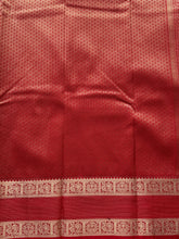 Semi Kanchi Silk Saree - Coffee Brown & Zari Border