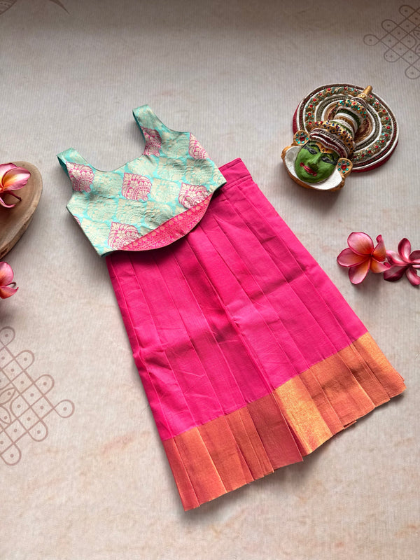 Kids Corset Style Top With Skirt