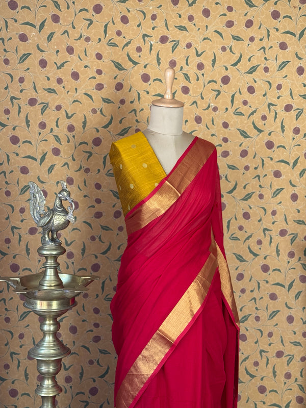 Mul Cotton Saree