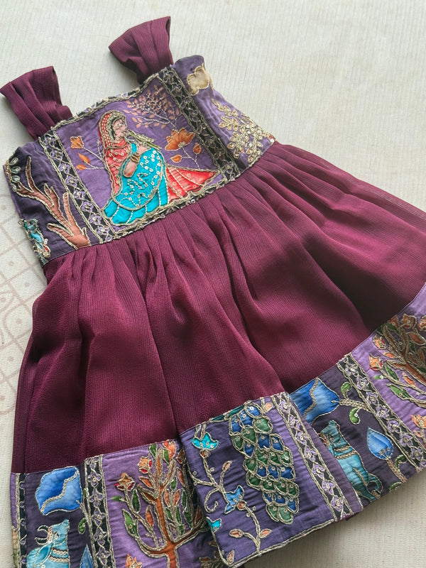 Vibha - Kids Georgette Banarasi Dress Express