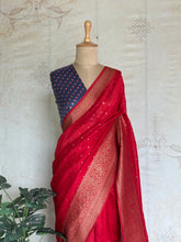 Nijaruna - Pure Matka Silk Saree With Mirror Embellishments