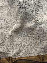 Mangalgiri Pen Kalamkari Saree