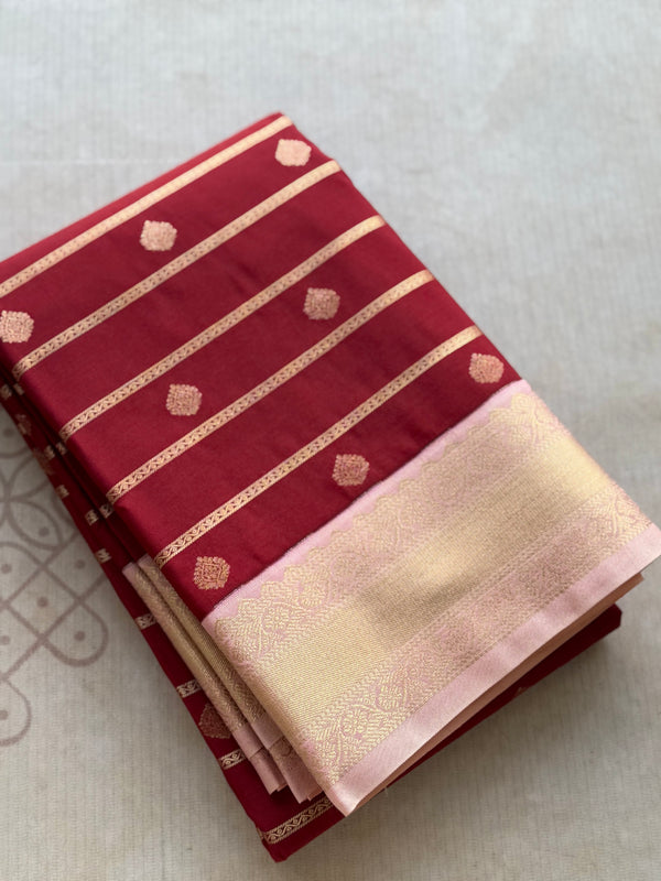 Semi Kanchi Silk Saree
