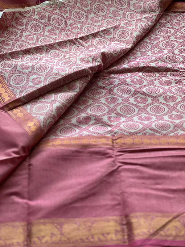 Kanchi cotton Saree - Festive Collection