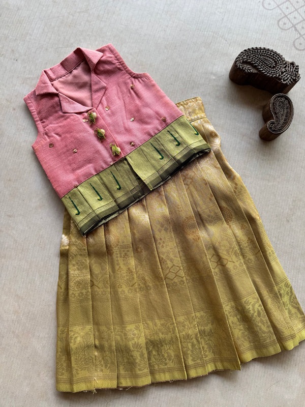Paithani Mayizhini - Top and Skirt Festive Edit Express