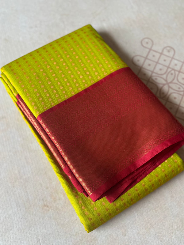 Semi Kanchi Silk Saree