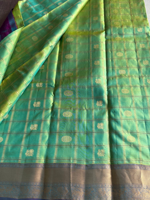 Pure Kanjivaram Soft Silk Saree –Vintage Edition
