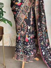 Pure Pashmina Banarasi Silk