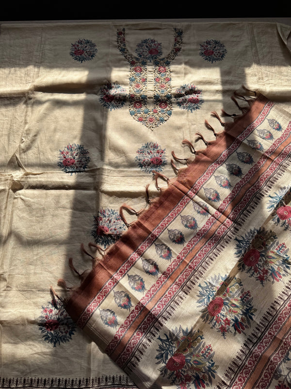 Sylvie Unstitched - Kurta + Pant + Dupatta