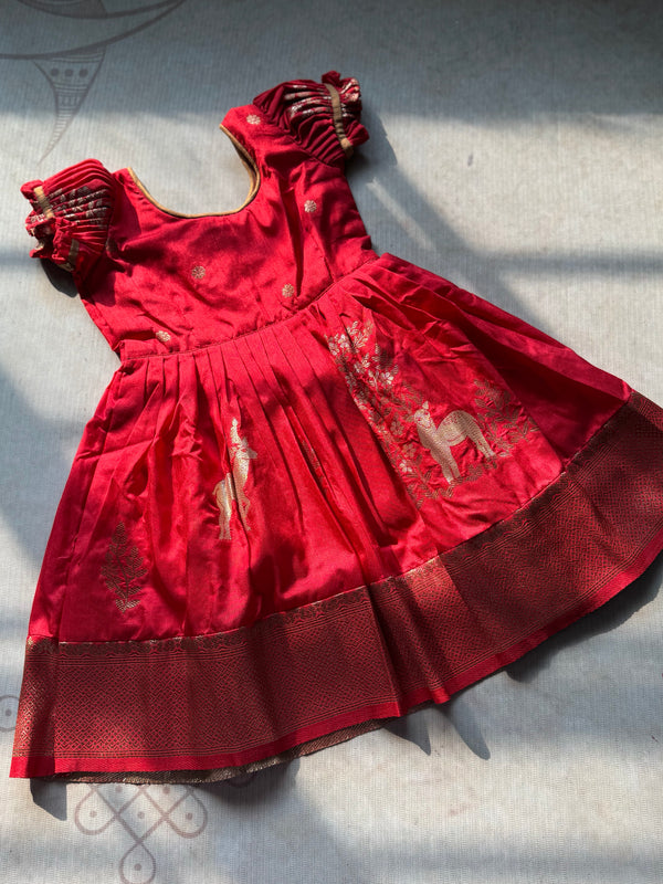 Kids Banarasi Frock - Express