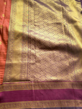 Semi Kanchi Silk Saree – Rust Orange Festive & Ethnic Wear