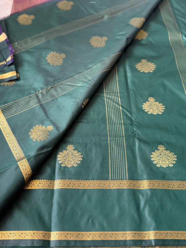 Semi Kanchi Silk Saree