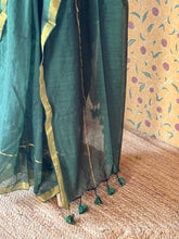 Mul Cotton Saree With Zari Accents