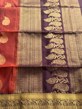 Pure Kanjivaram Soft Silk Saree with Paisley Zari Buttas & Kanchi Border – Vintage Edition