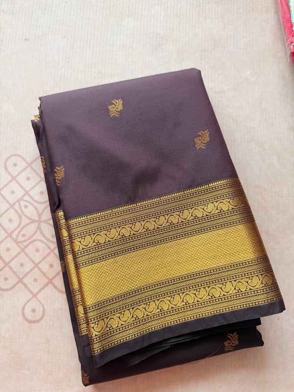 Semi Kanchi Silk Saree - Express